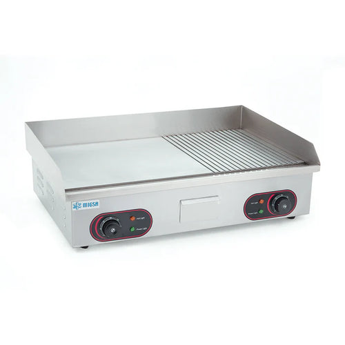Plancha Eléctrica Combinada 73.5 Cm MIGSA BN-822B Lisa y Acanalada