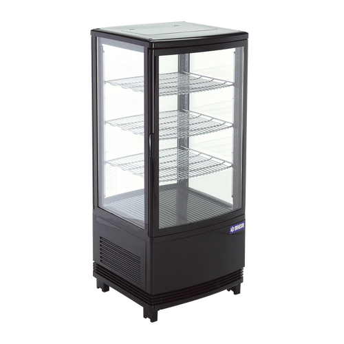 Refrigerador De Exhibición Panorámico  MIGSA  RT-78L 2R  Cristal Curvo
