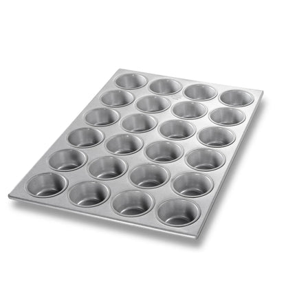 molde 24 muffins de 3.5oz en aluminio marca thundergruop