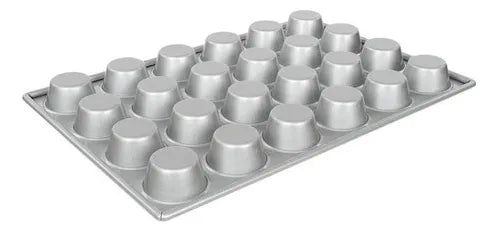 molde 24 muffins aluminio parte atras