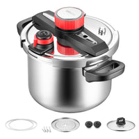 Olla Express 6L acero inoxidable 304 VEVOR