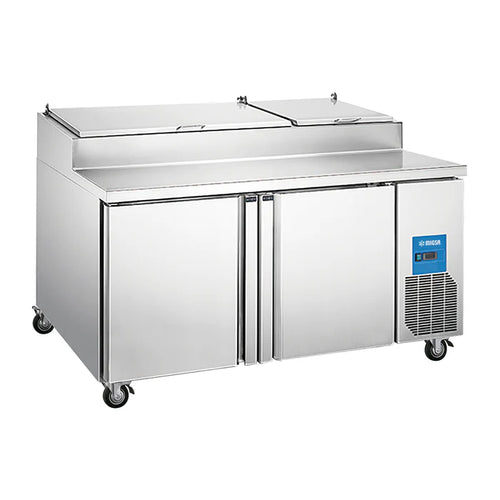 Mesa Para Preparación De Pizzas 2 Puertas  MIGSA PICL2