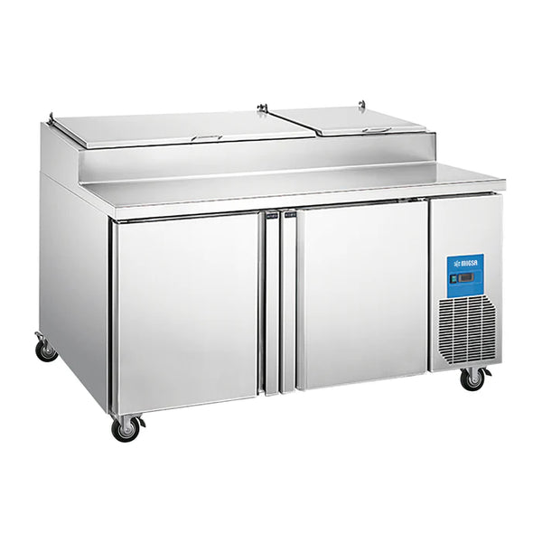 Mesa Para Preparación De Pizzas 2 Puertas  MIGSA PICL2