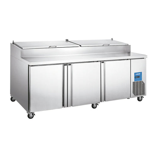 Mesa Para Preparación De Pizza 3 Puertas  MIGSA PICL3