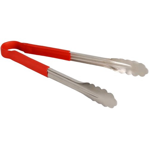 PINZA ACERO INOXIDABLE 16" MANGO ROJO DS107R