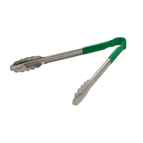 PINZA ACERO INOXIDABLE 12" MANGO VERDE DS106V