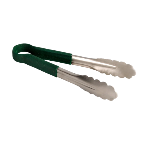 PINZA ACERO INOXIDABLE 10" MANGO VERDE DS105V