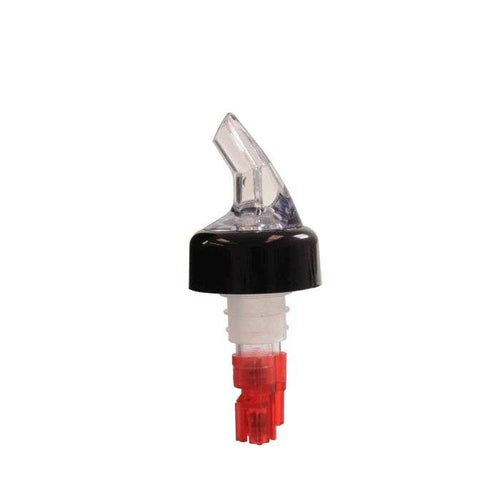 DOSIFICADOR DE LICORES CON CUELLO 1 OZ ROJO PLPR100C