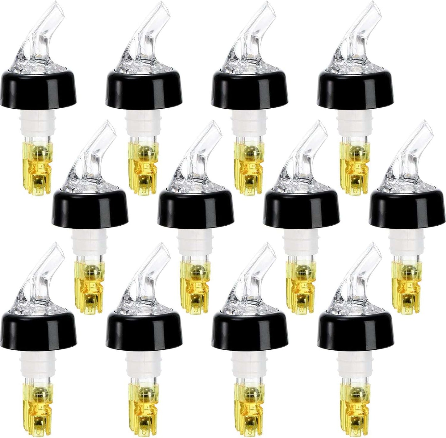 plpr150c_1 DOSIFICADOR DE LICOR CON CUELLO 1.5 OZ AMARILLO-1