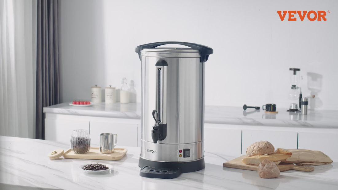 Cafetera Percoladora 16.4L VEVOR BSYK110SUS304EMWKV1