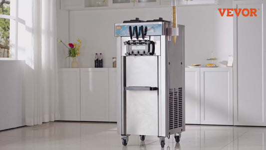 Maquina de helados comercial 2 tolvas VEVOR ZLSRBQLJCMYSJ74FPV4