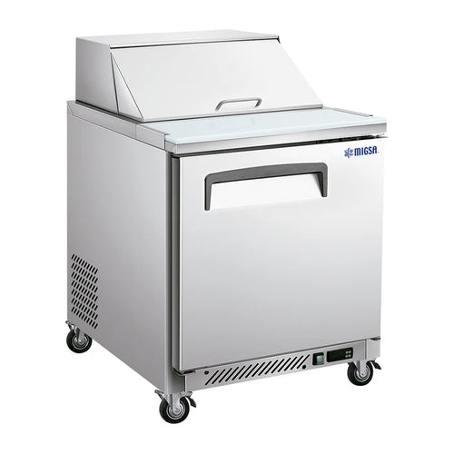 Mesa Fría Para Ensaladas 1 Puerta MIGSA SCL-1  Tipo Americano