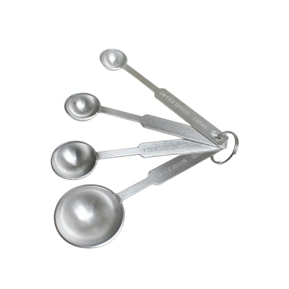 Set de Cucharas Medidoras HEAVY DUTY DS2046, set de cucharas medidoras en acero inoxidable heavy duty marca Buffetware ,Set de 4 Cucharillas medidoras (1/4, 1/2, 1 CTA,1CDA)