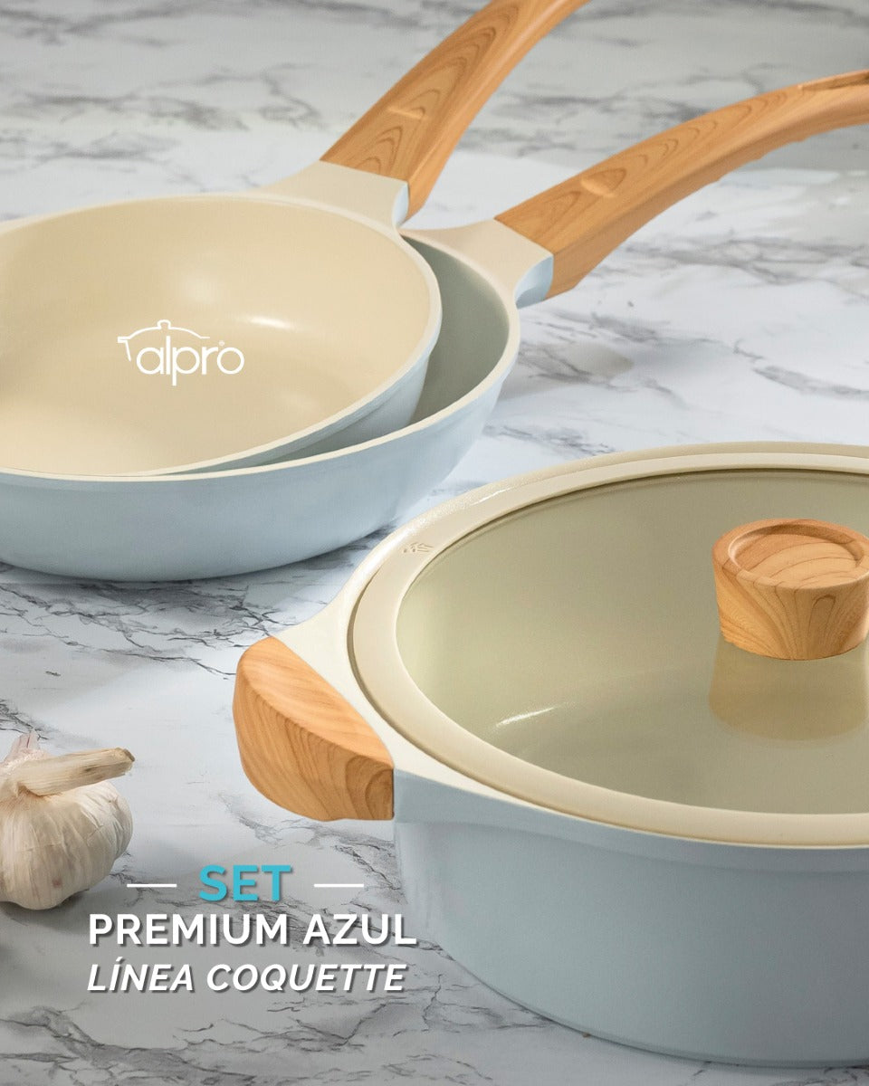 Set Premium Azul 3 Piezas ALPRO 9871