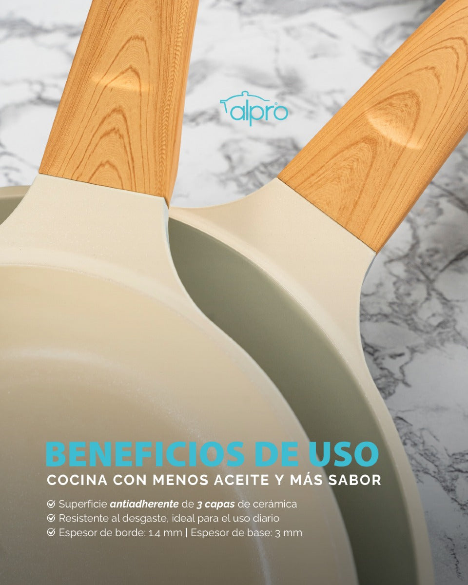 Set Premium Azul 3 Piezas ALPRO 9871