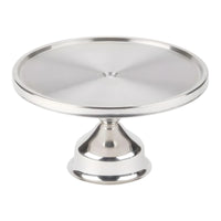 BASE PARA PASTELES 13.25" ACERO INOXIDABLE SLCS001