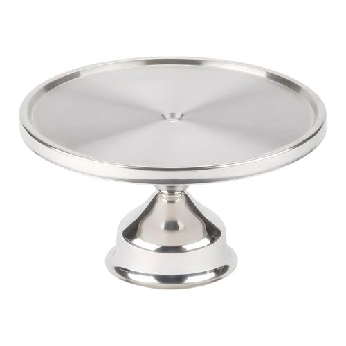 BASE PARA PASTELES 13.25" ACERO INOXIDABLE SLCS001