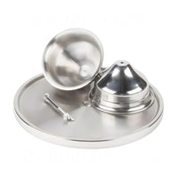 BASE PARA PASTELES 13.25" ACERO INOXIDABLE SLCS001