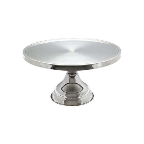BASE PARA PASTELES 13.25" ACERO INOXIDABLE SLCS001