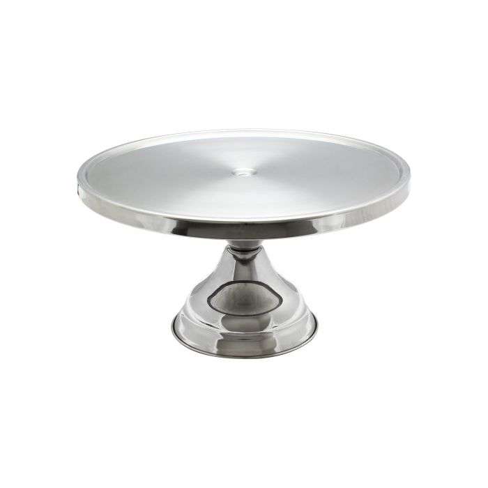 BASE PARA PASTELES 13.25" ACERO INOXIDABLE SLCS001