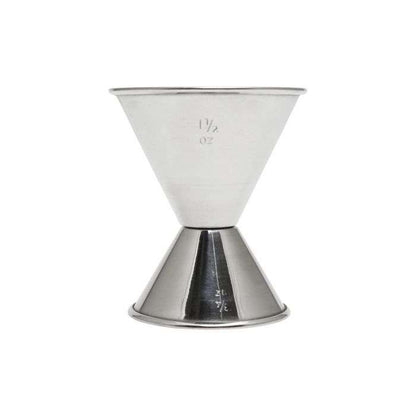 JIGGER ACERO INOXIDABLE .75 Y 1.5 OZ BUFFETWARE SLJG002