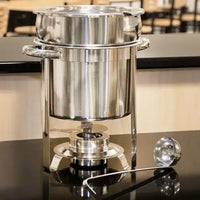 CHAFFER MARMITA ACERO INOXIDABLE 11 QT SLRCF8311