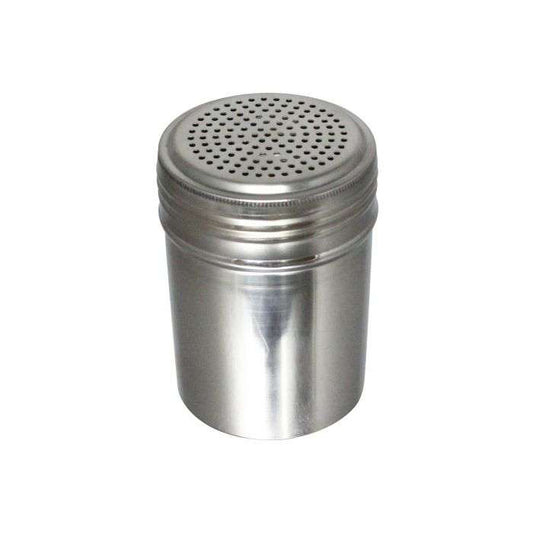ESPOLVOREADOR ACERO INOXIDABLE 10 OZ DS2015 , espolvoreador sin asa en acero inoxidable con tapa de rosca para 10 oz marca buffetware