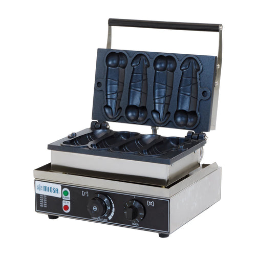 Wafflera Con Forma De Pene* MIGSA WDR-4