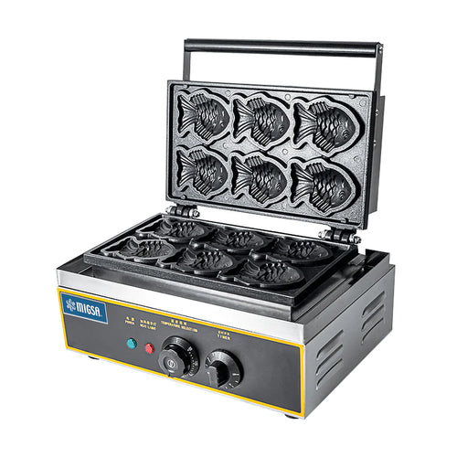 Wafflera en Forma de Mini Taiyaky MIGSA WKM-6