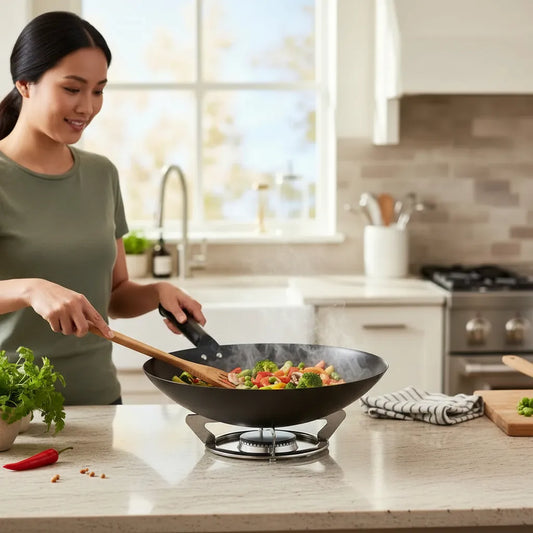 Wok Chino Acero al Carbón Buffetware DS0643